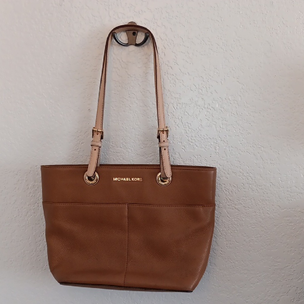 Michael Kors Preloved Brown Leather Tote